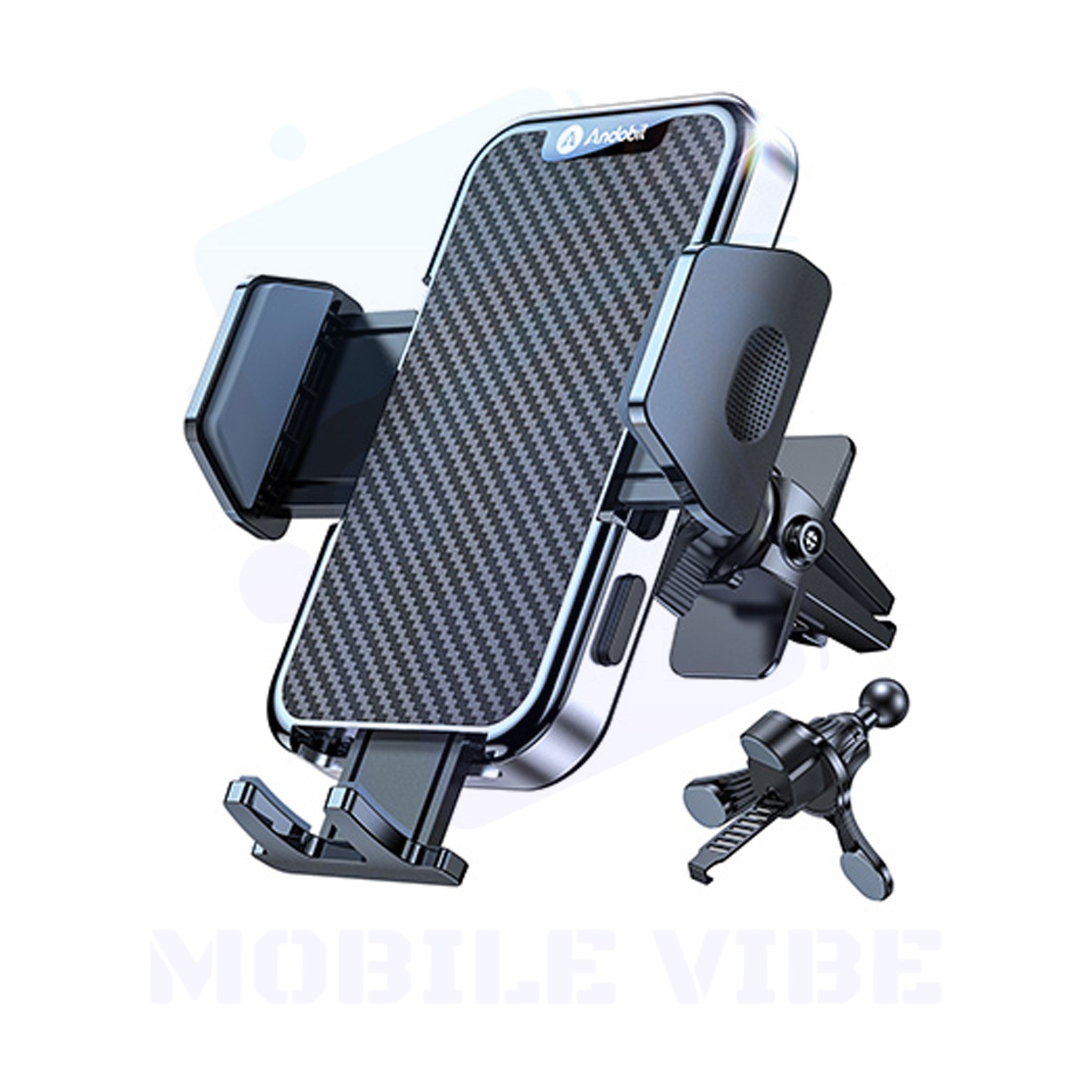 Andobil Military-Grade Car Vent Phone Mount – Strong Grip, Easy One-Handed Use
