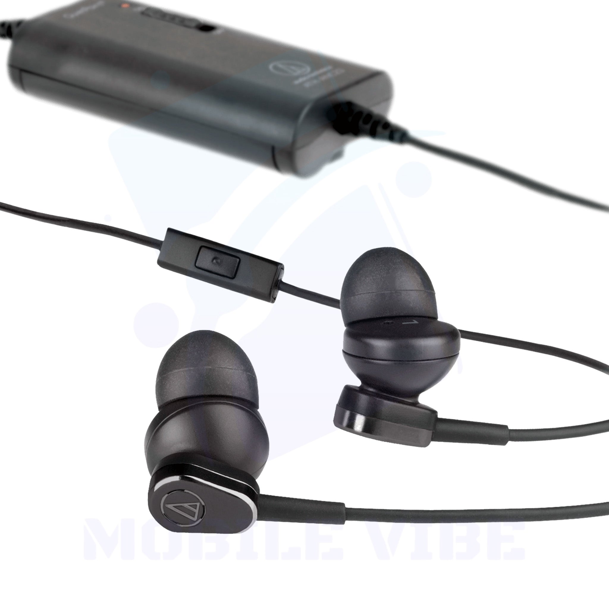 Audio-Technica ATH-ANC33iS Noise-Cancelling In-Ear Headphones