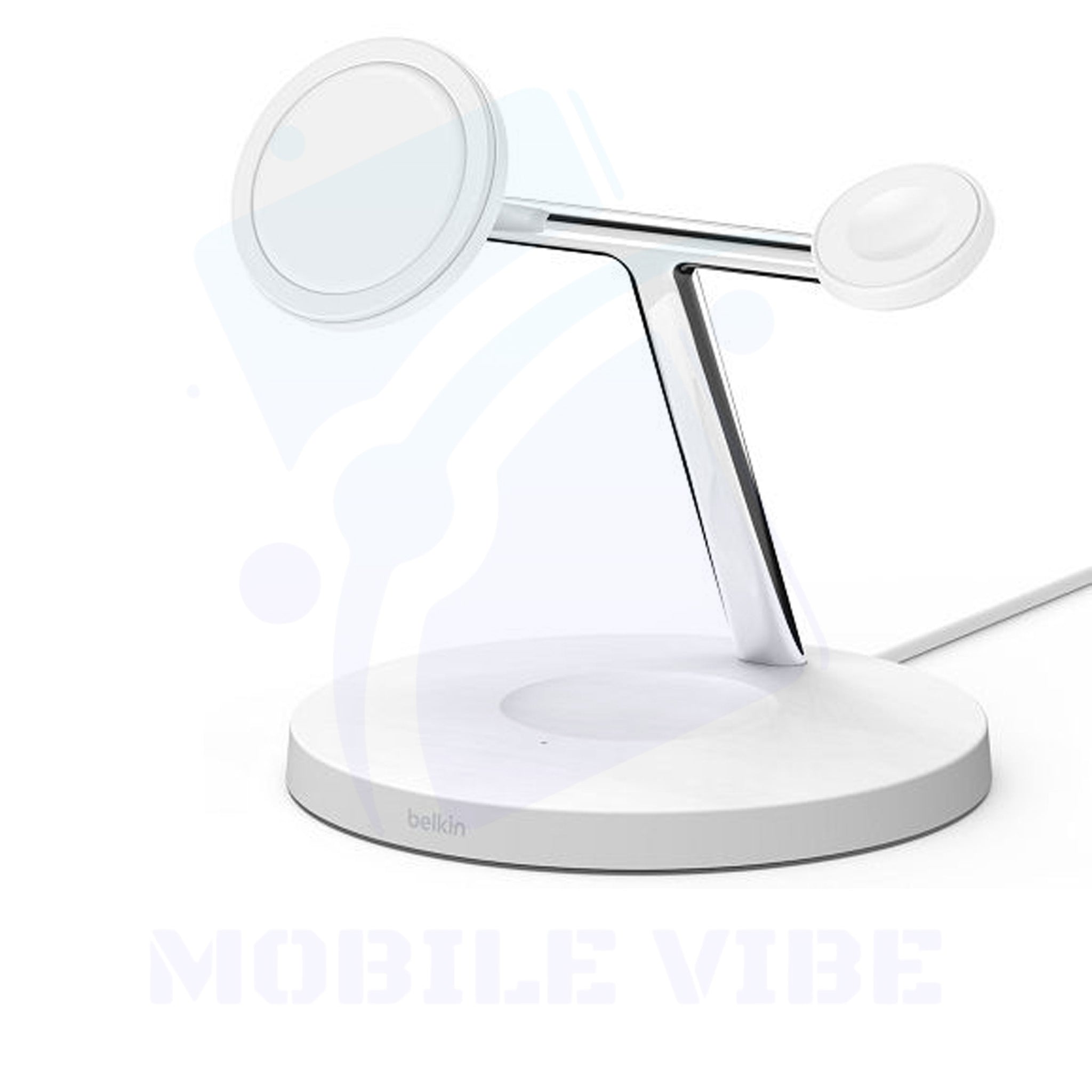 Belkin BoostCharge PRO 3-in-1 Wireless Charger with MagSafe | Works with iPhone 15, iPhone 14, 13, 12, Apple Watch and AirPods