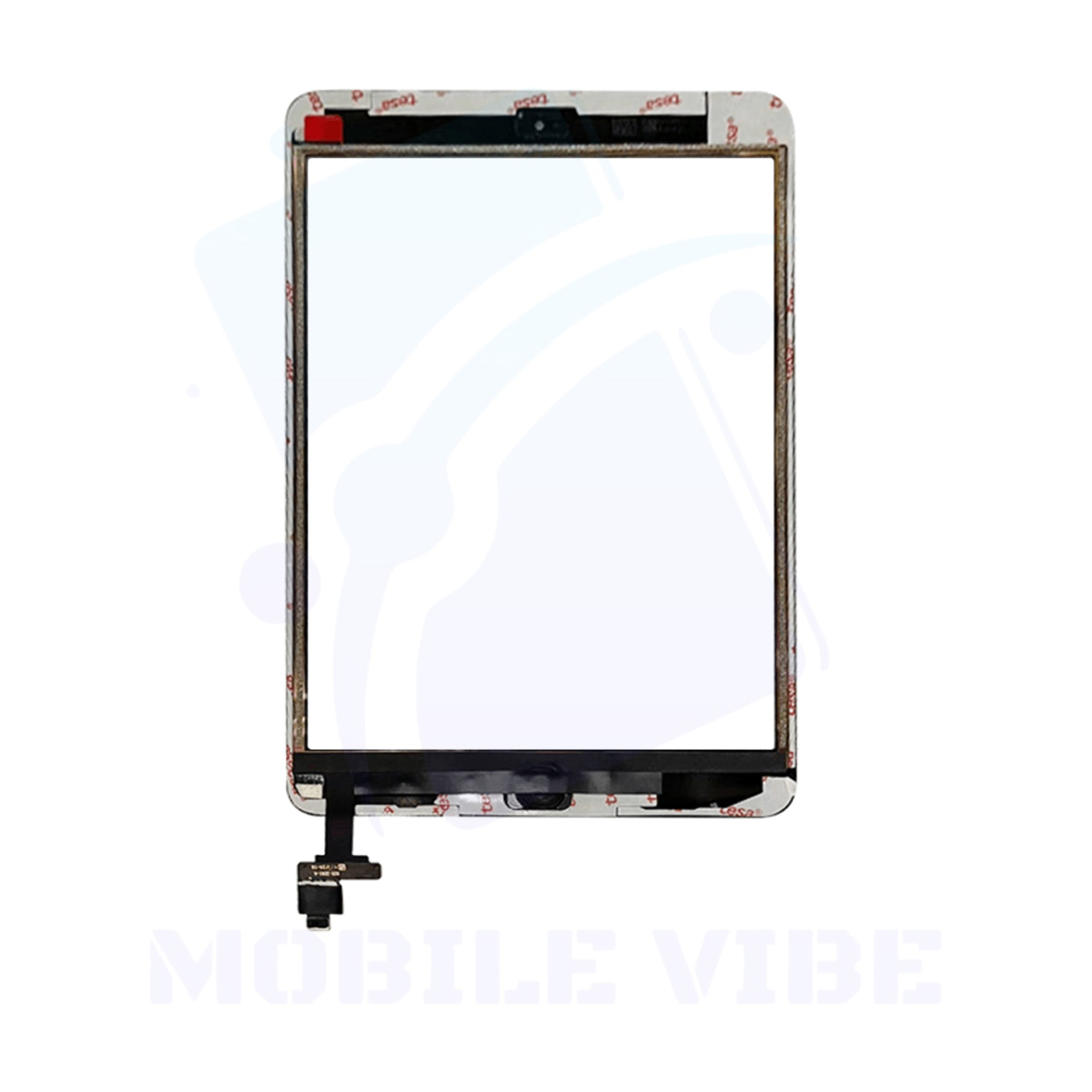 NCC Advanced Touch Digitizer Assembly for iPad Mini ½ Back