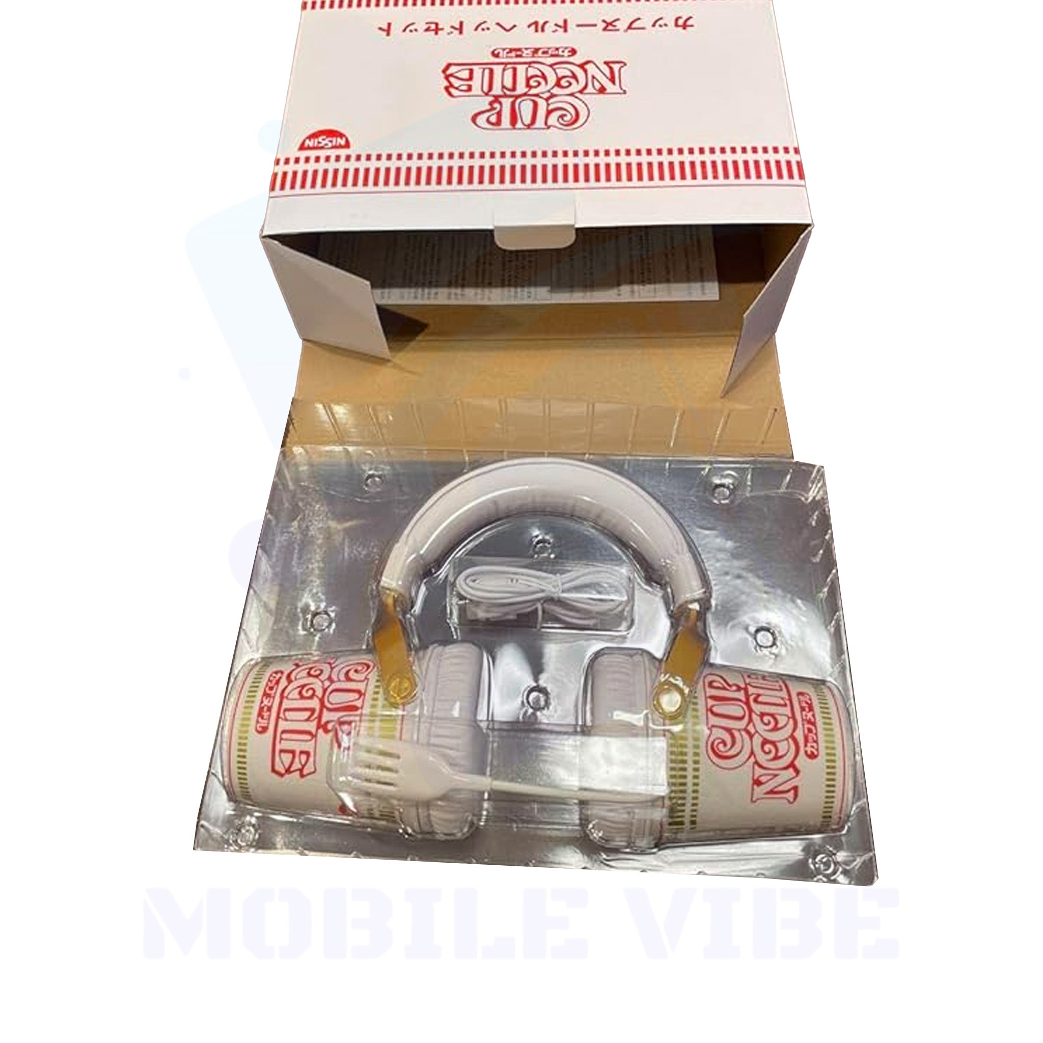 Nissin x HyperX Cup Noodle Headphones - Fun Meets Function with best packaging