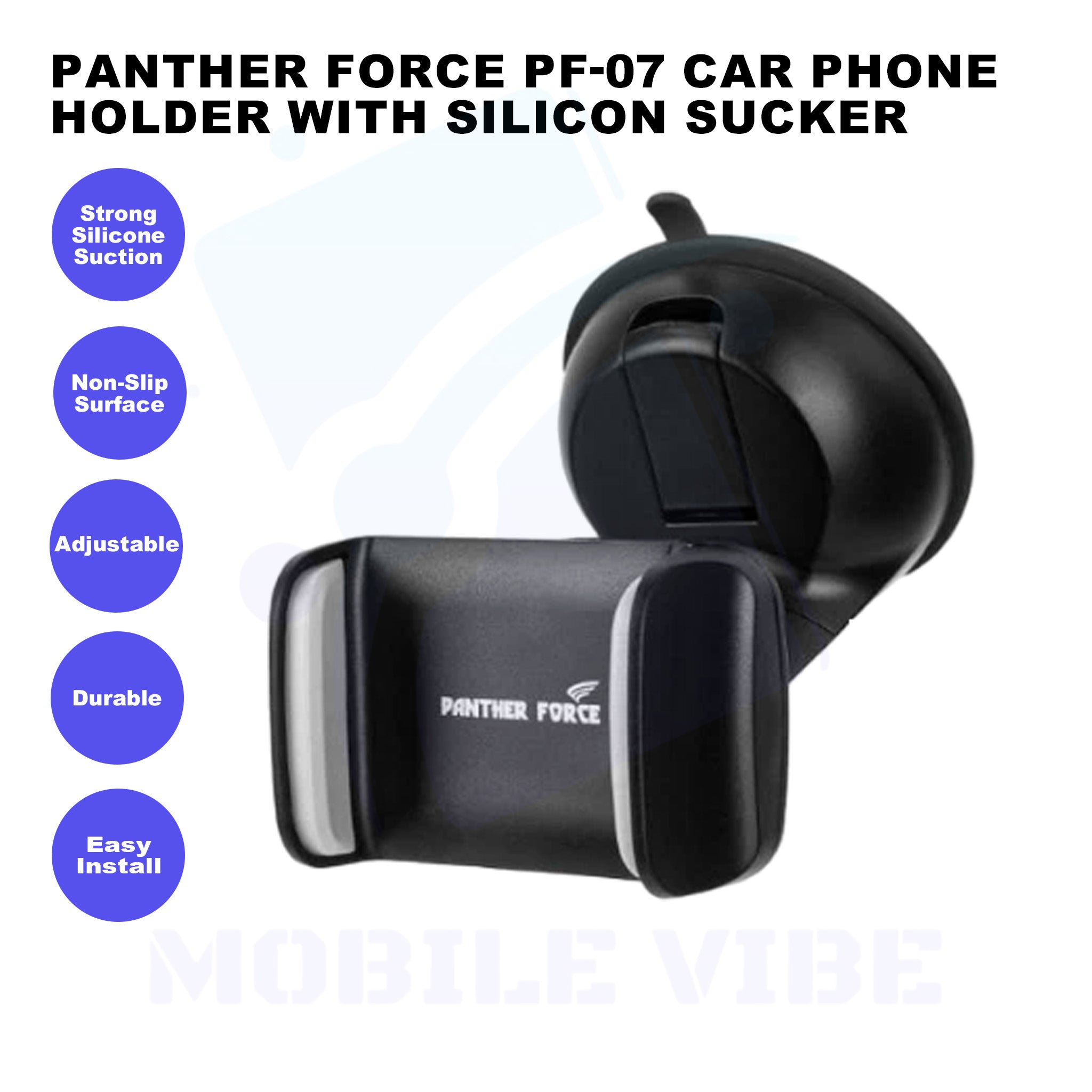 Panther Force PF-07 Car Phone Holder Features