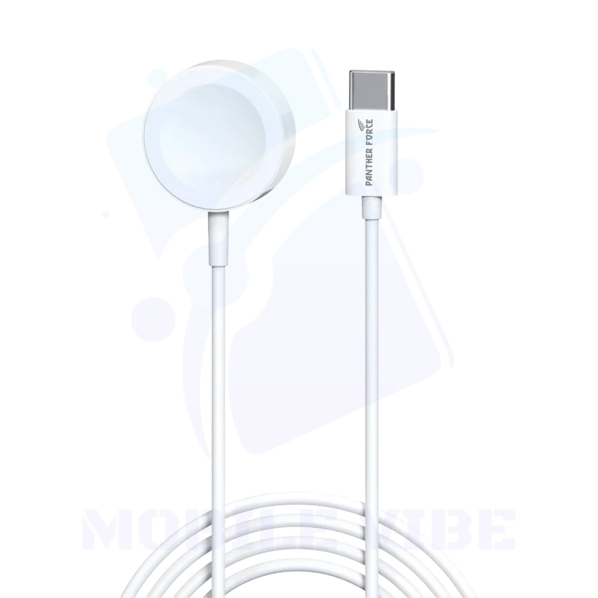 Panther Force Watch Charger with USB-C – Fast & Seamless Smartwatch Charging