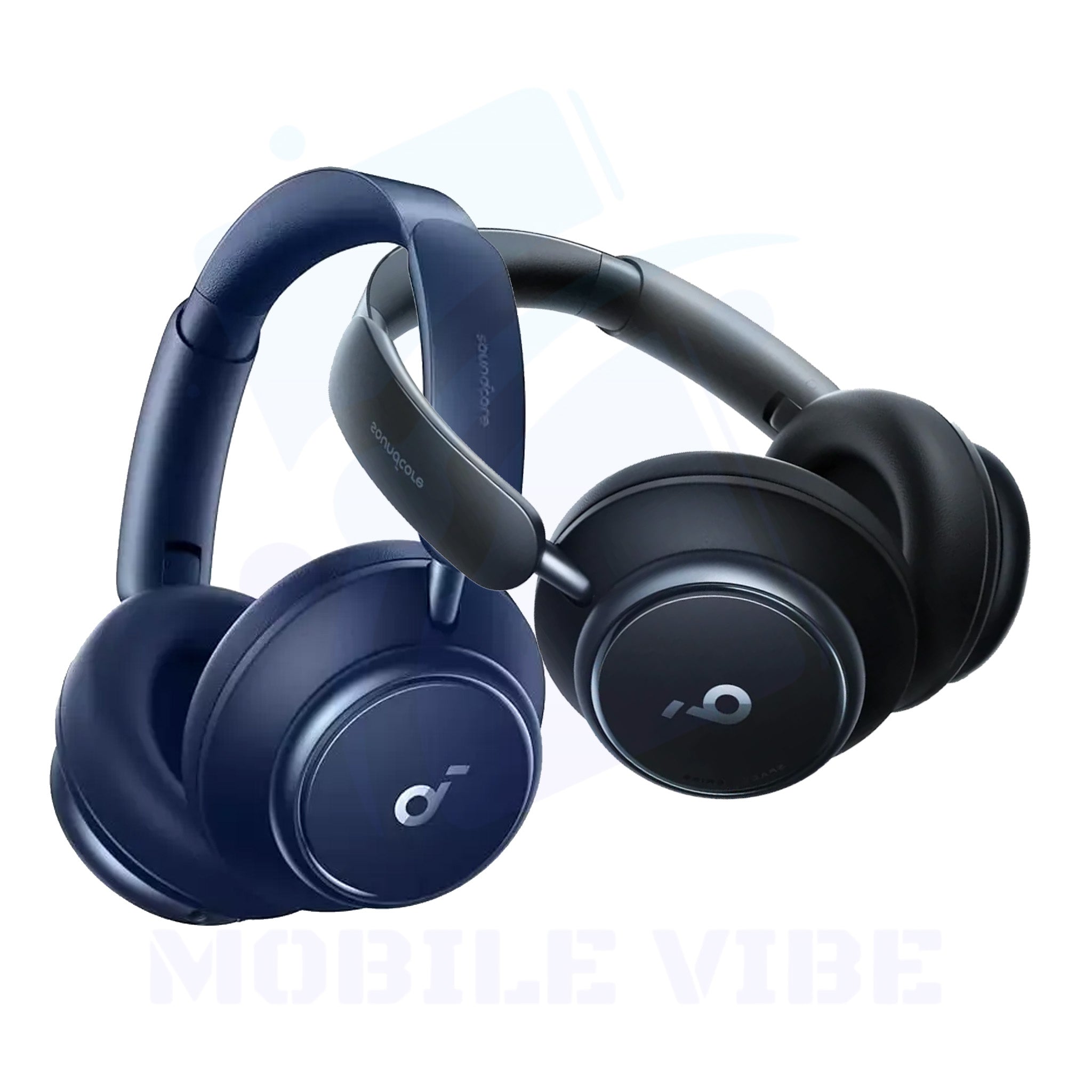 Soundcore Space Q45 - Advanced Noise Cancelling Headphones with blue and black color
