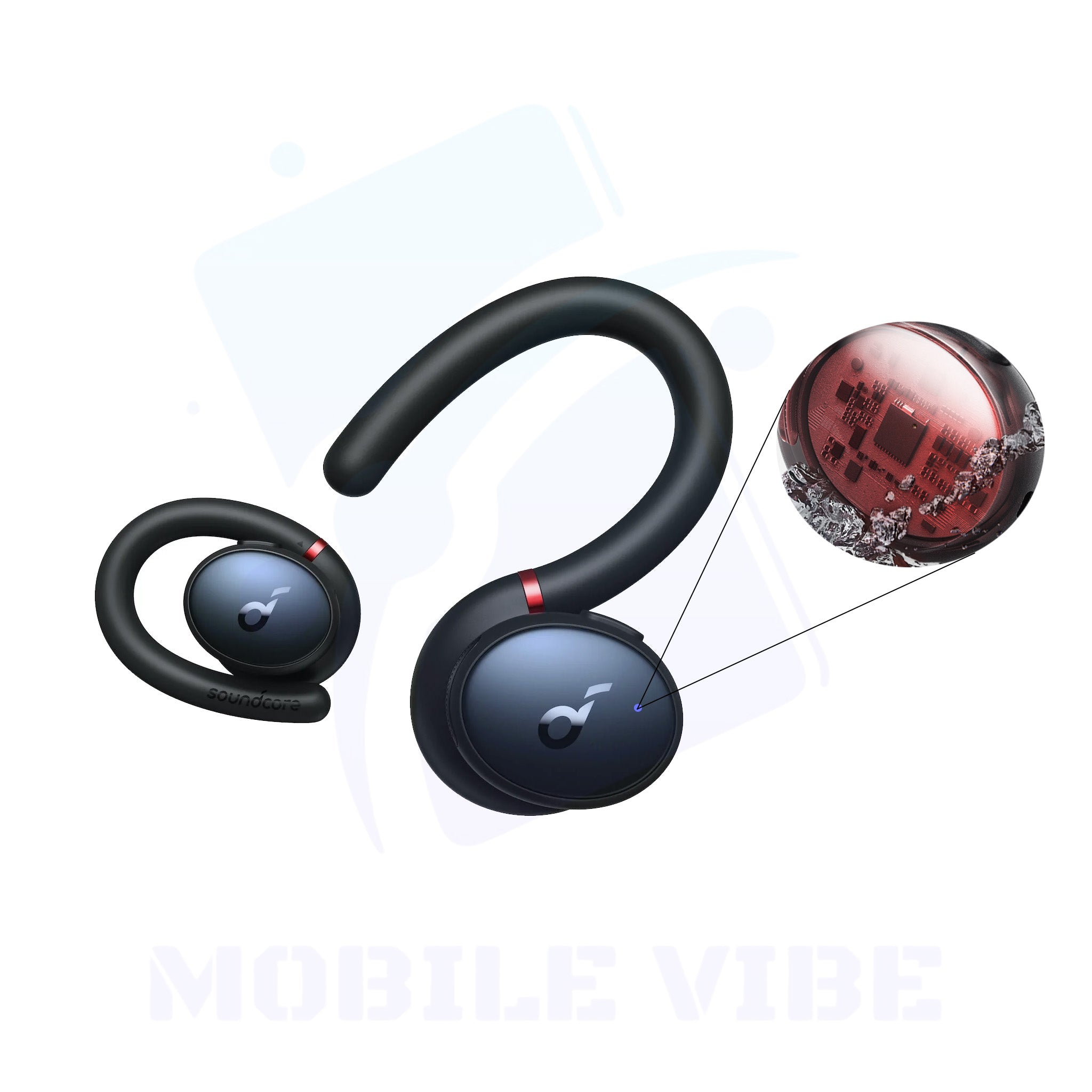 Soundcore Sport X10 - Rotatable Noise Cancelling Earbuds inside look