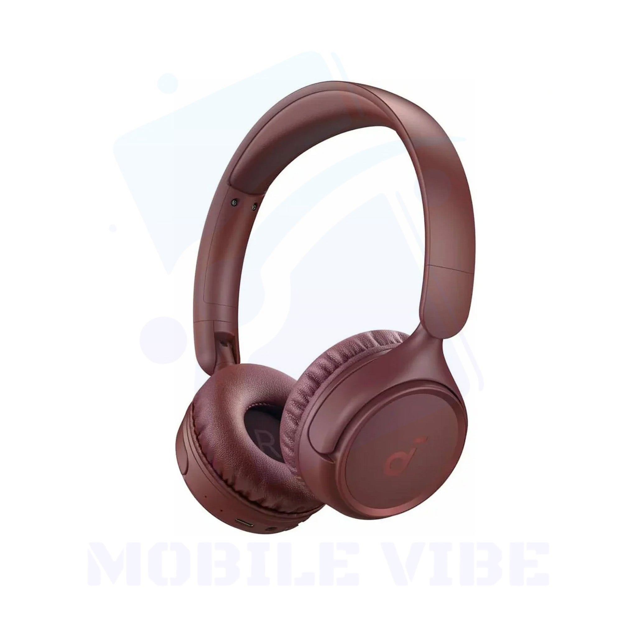 Soundcore by Anker H30i Wireless On-Ear Headphones Maroon – 70H Playtime, Pure Bass, and Bluetooth 5.3