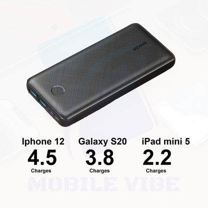 Anker 325 Power Bank (PowerCore 20K) – Ultra-High Capacity Portable Charger specifications