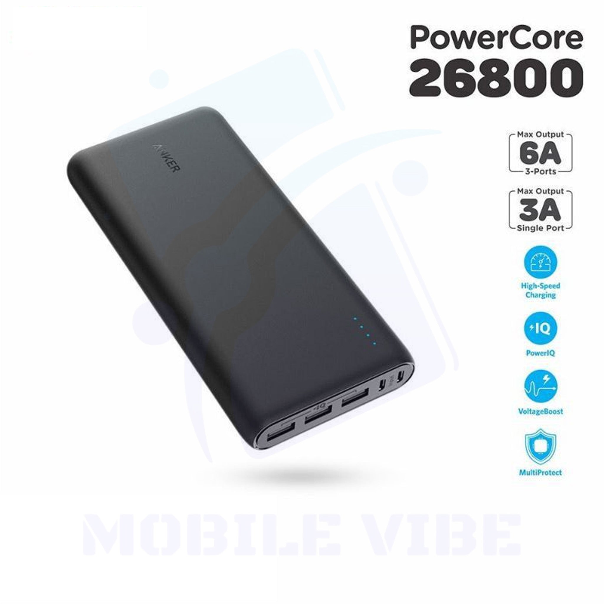 Anker A1277 PowerCore 26800mAh Portable Charger information