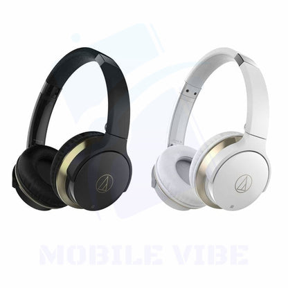 Audio-Technica ATH-AR3BT Wireless On-Ear Headphones black and white