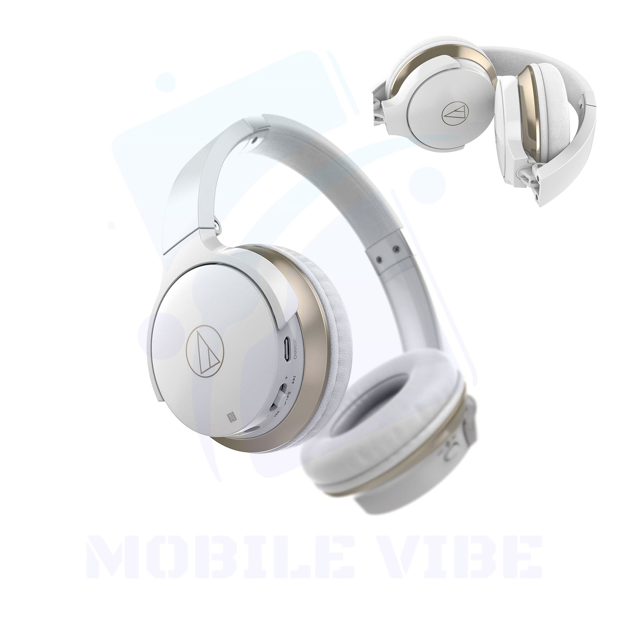 Audio-Technica ATH-AR3BT Wireless On-Ear Headphones white