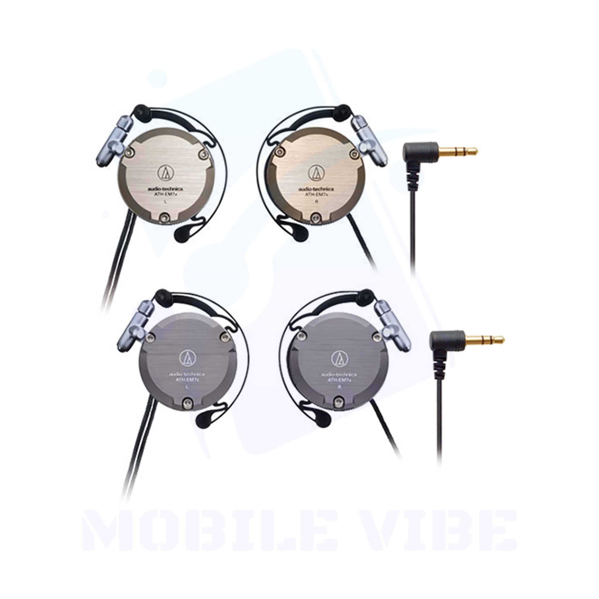 Audio-Technica ATH-EM7x – High-Performance Aluminum Ear Fit Headphones with Premium Comfort