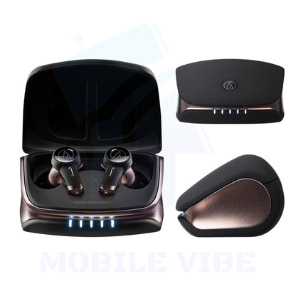 Audio-Technica ATH-TWX9 True Wireless Noise-Cancelling Earbuds - with ANC and Long Battery Life