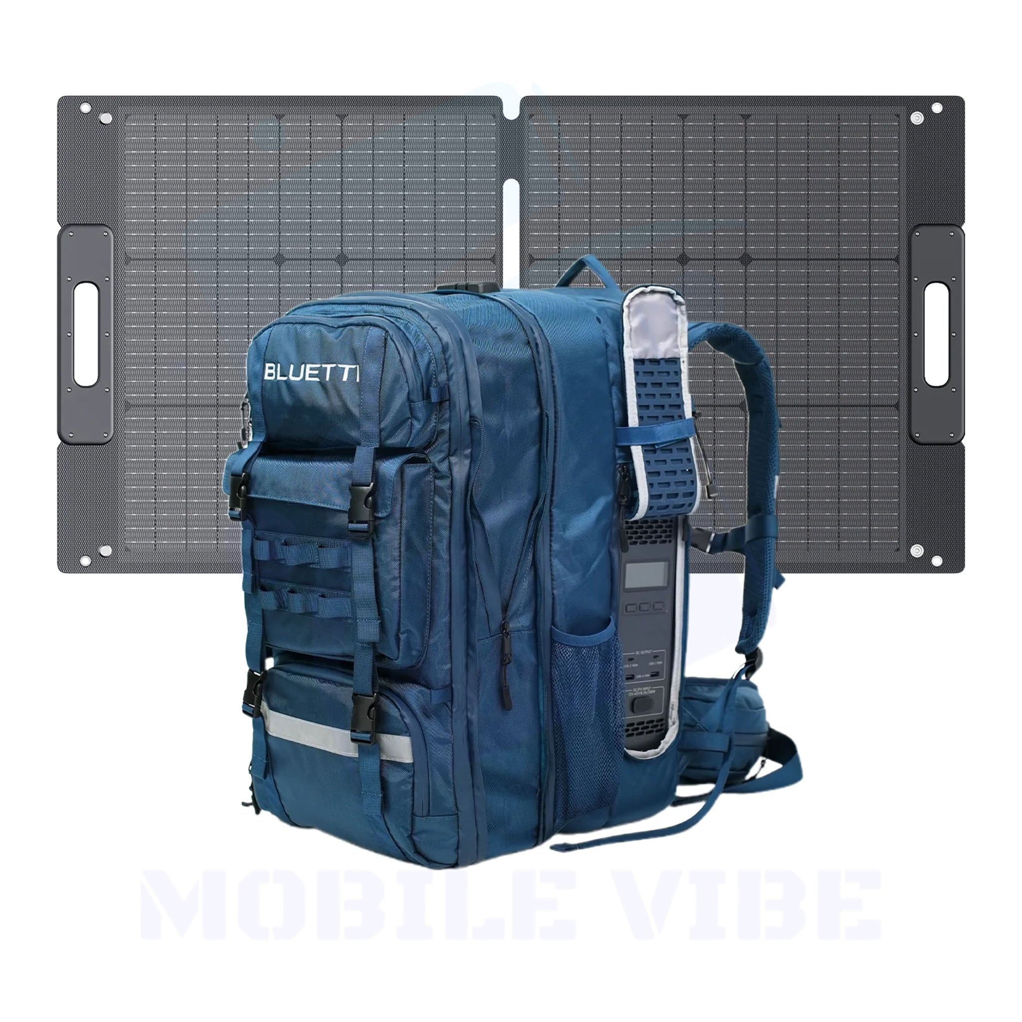 BLUETTI Handsfree 1 – Power-Backpack with 268 Wh 300 W Portable Power Station side view