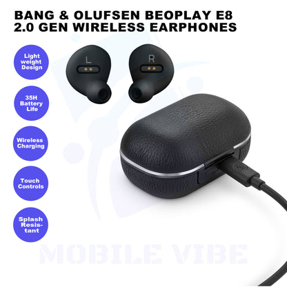 Bang & Olufsen Beoplay E8 2.0 Gen Wireless Earphones features