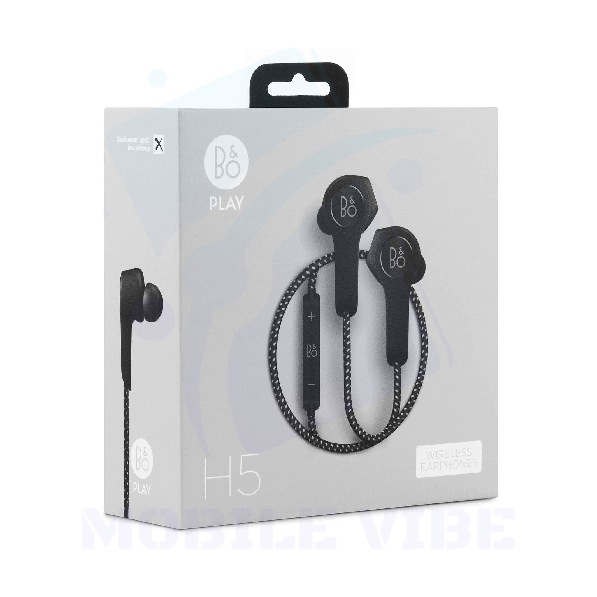Bang & Olufsen Beoplay H5 Wireless Bluetooth Earphones - Black with packaging