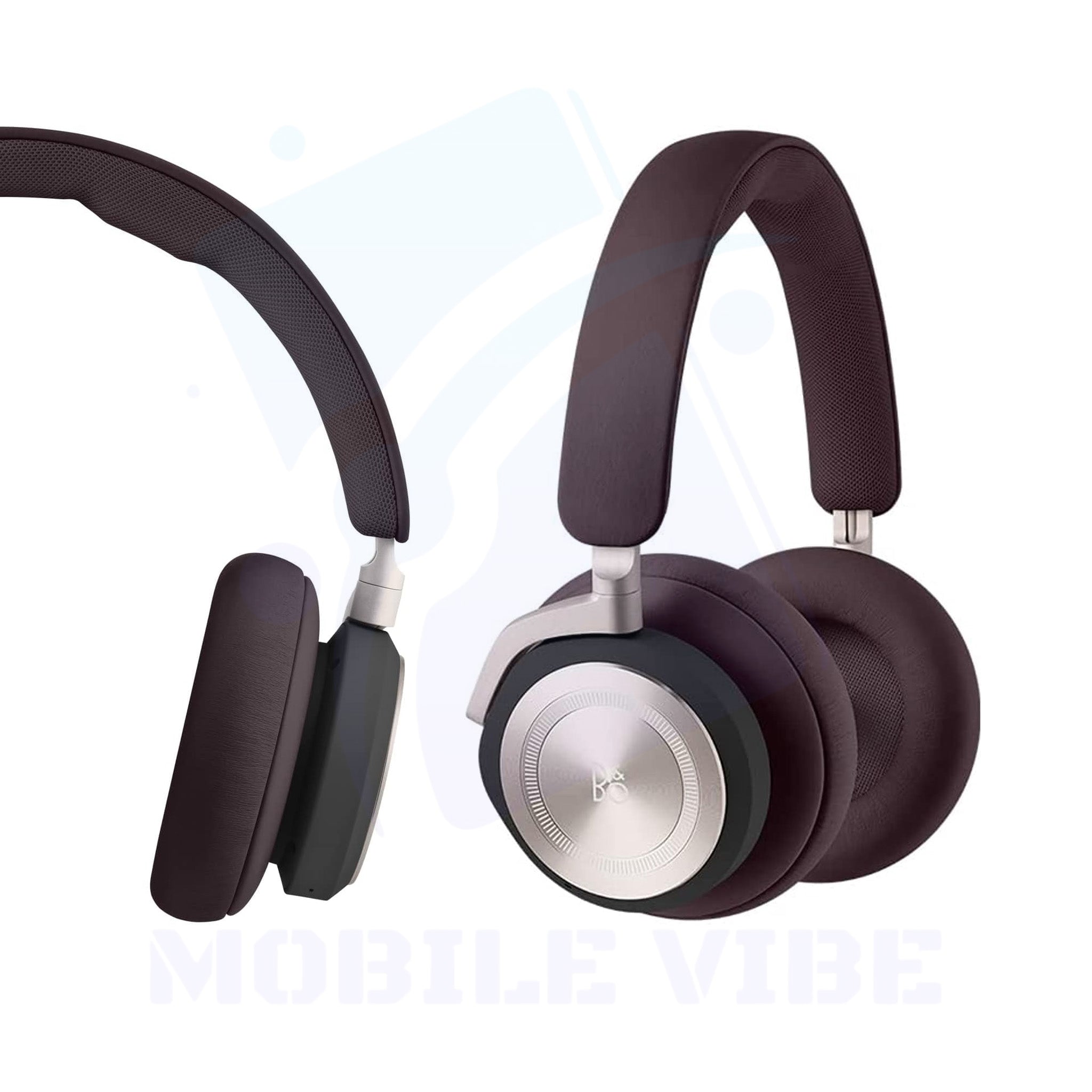 Bang & Olufsen Over-Ear Wireless Headphones with dark maroon color