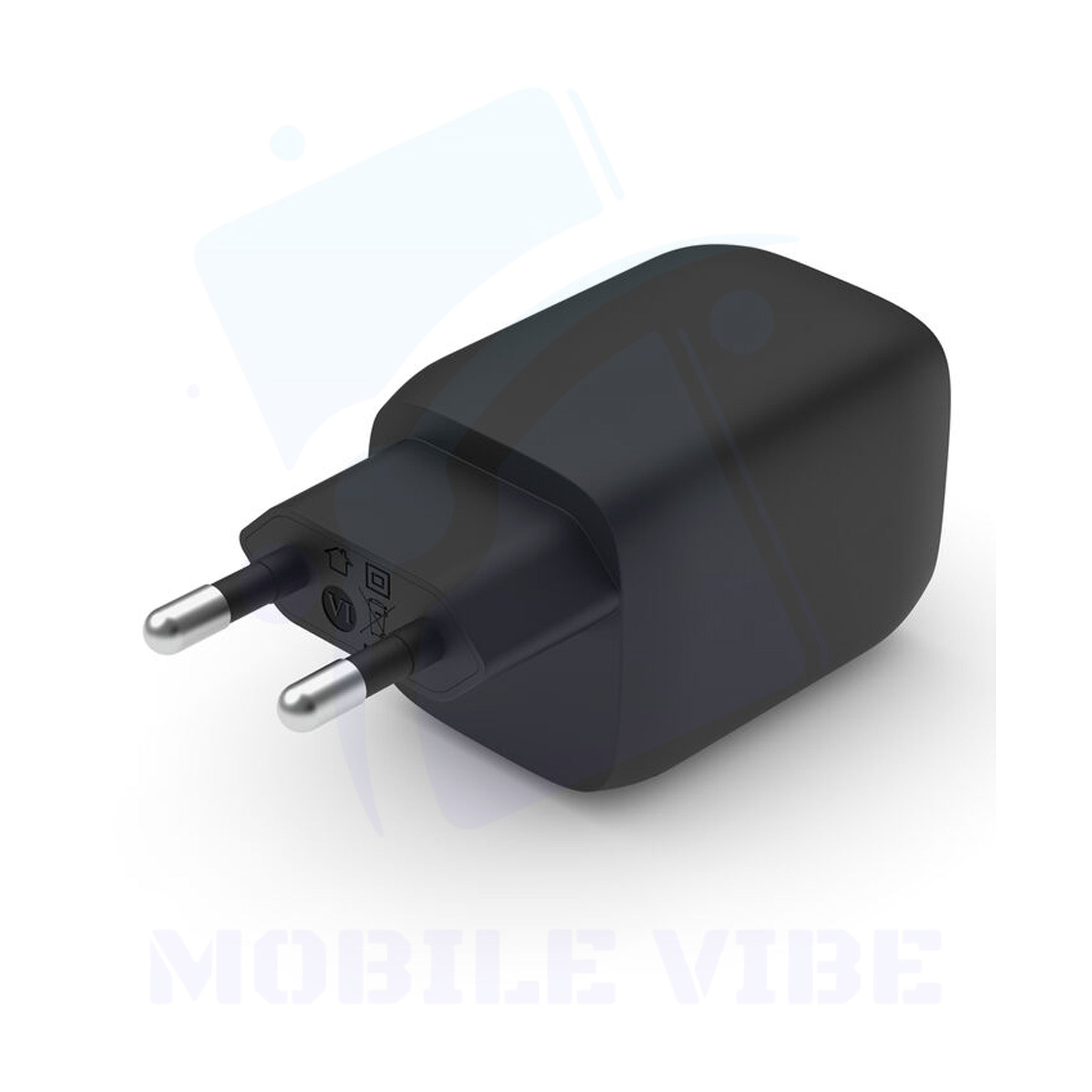 Belkin 65W Dual USB Type C Wall Charger back view
