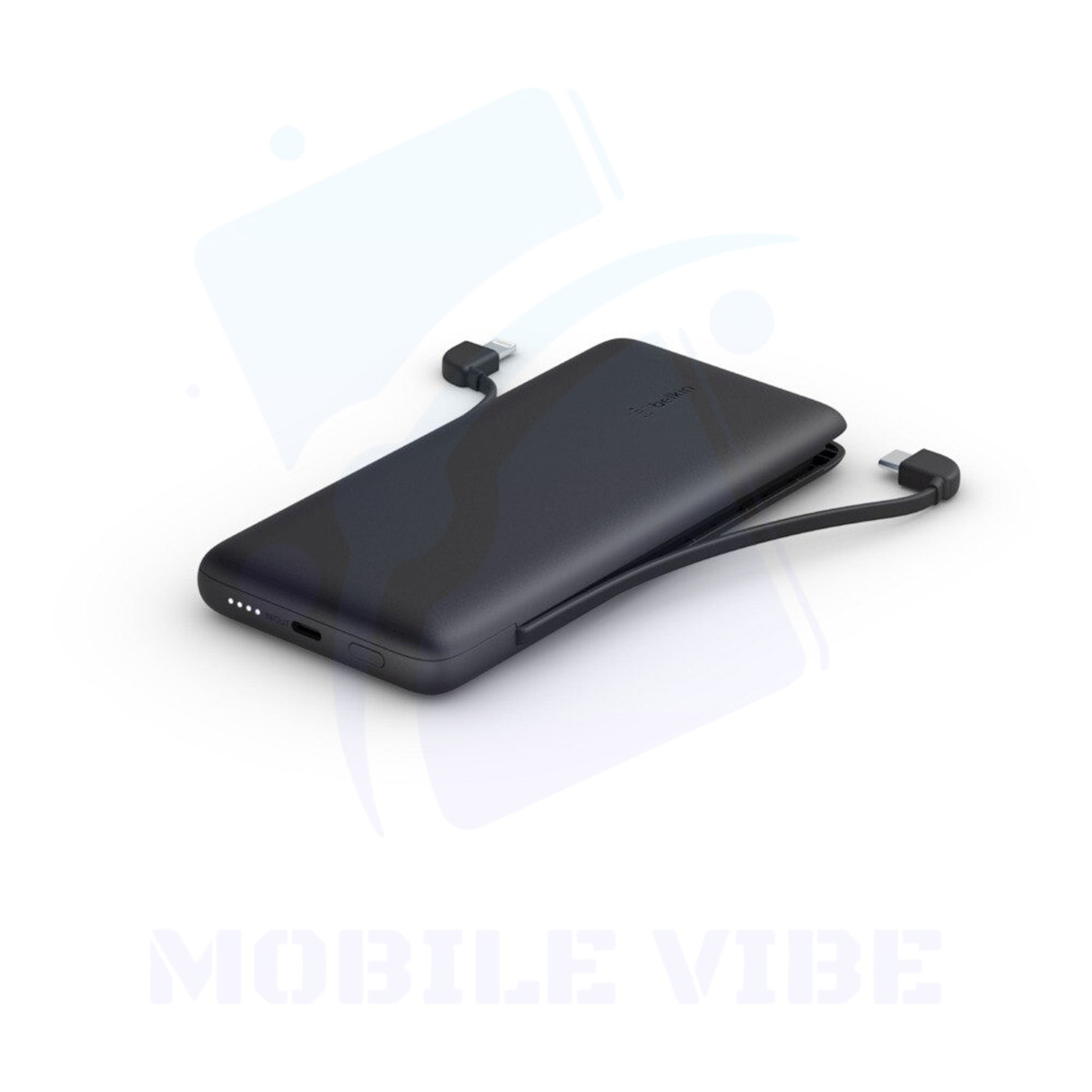 Belkin BOOSTCHARGE Plus 10K Portable Charger Power Bank | 10,000 mAh | Integrated Lightning