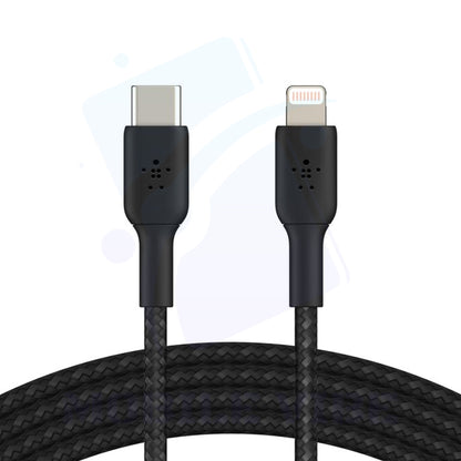 Belkin Boost Charge Pro Flex | Braided USB Type C to Lightning Cable