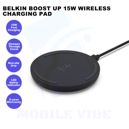 Belkin Boost Up 15w Wireless Charging Pad Features