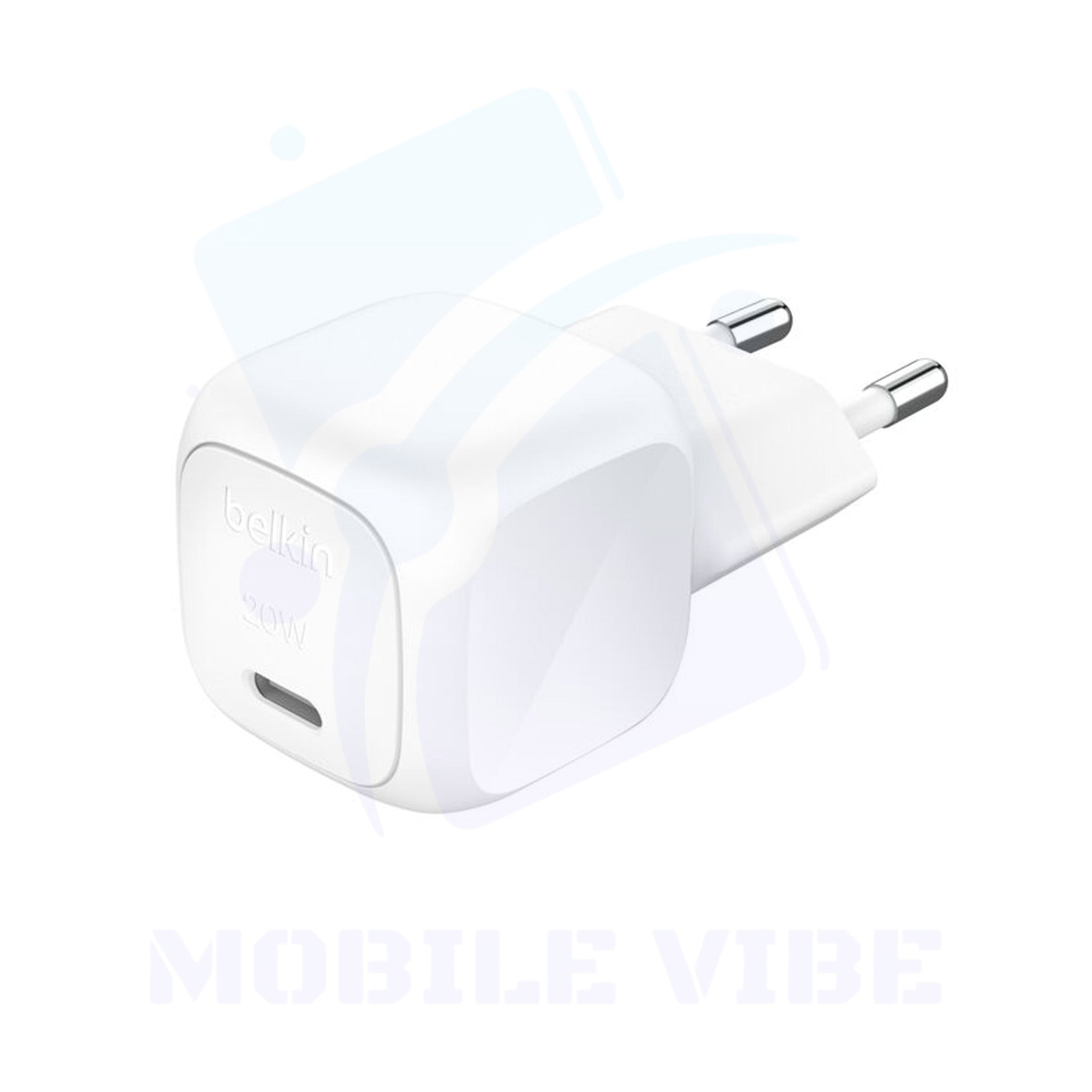Belkin USB-C Charger | USB-IF Certified, 20W Fast Charging with Pass-Through Power