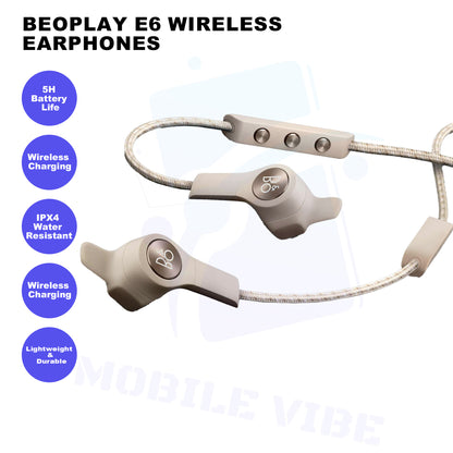 Beoplay E6 Wireless Earphones features