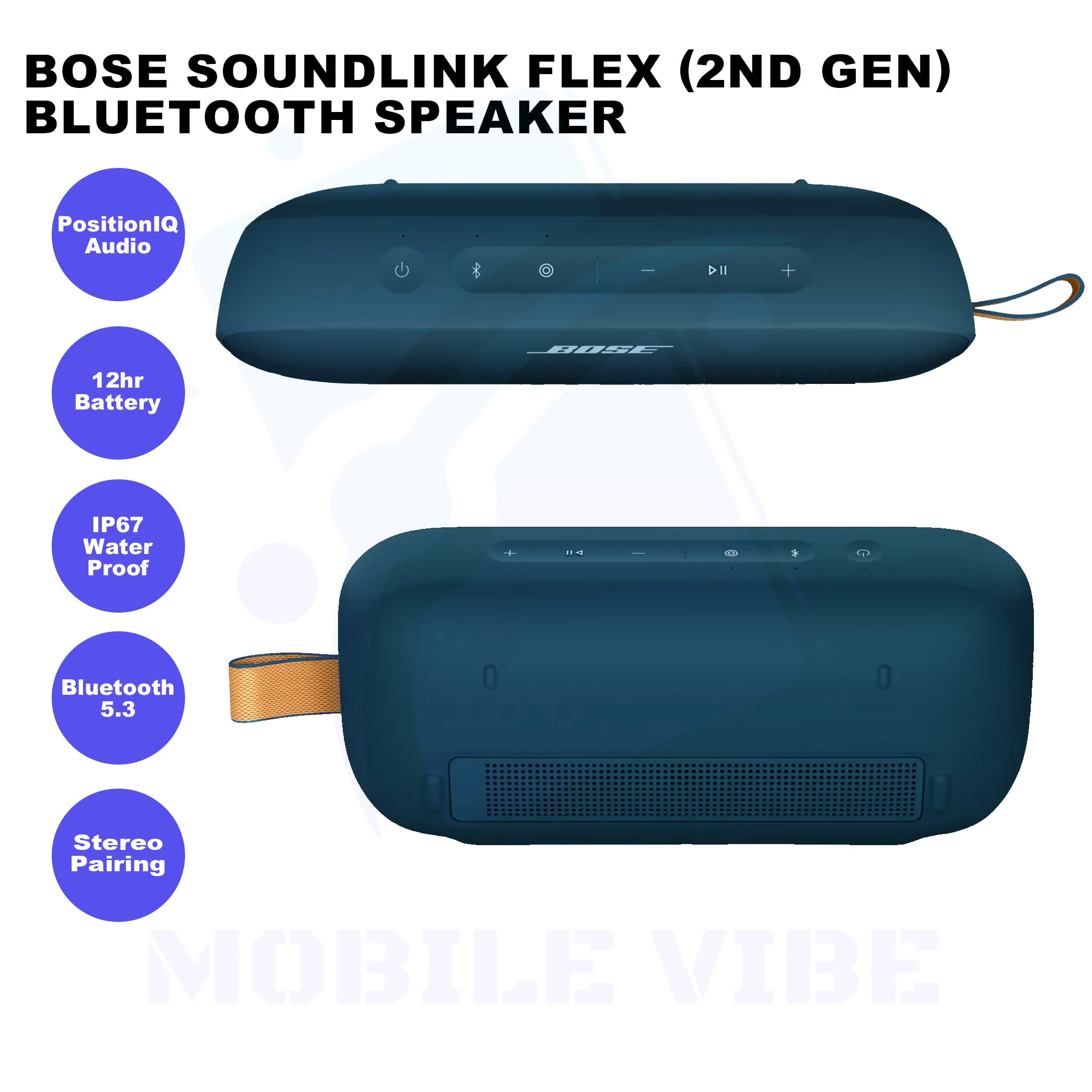 Bose SoundLink Flex Portable Speaker (2nd Gen) Features