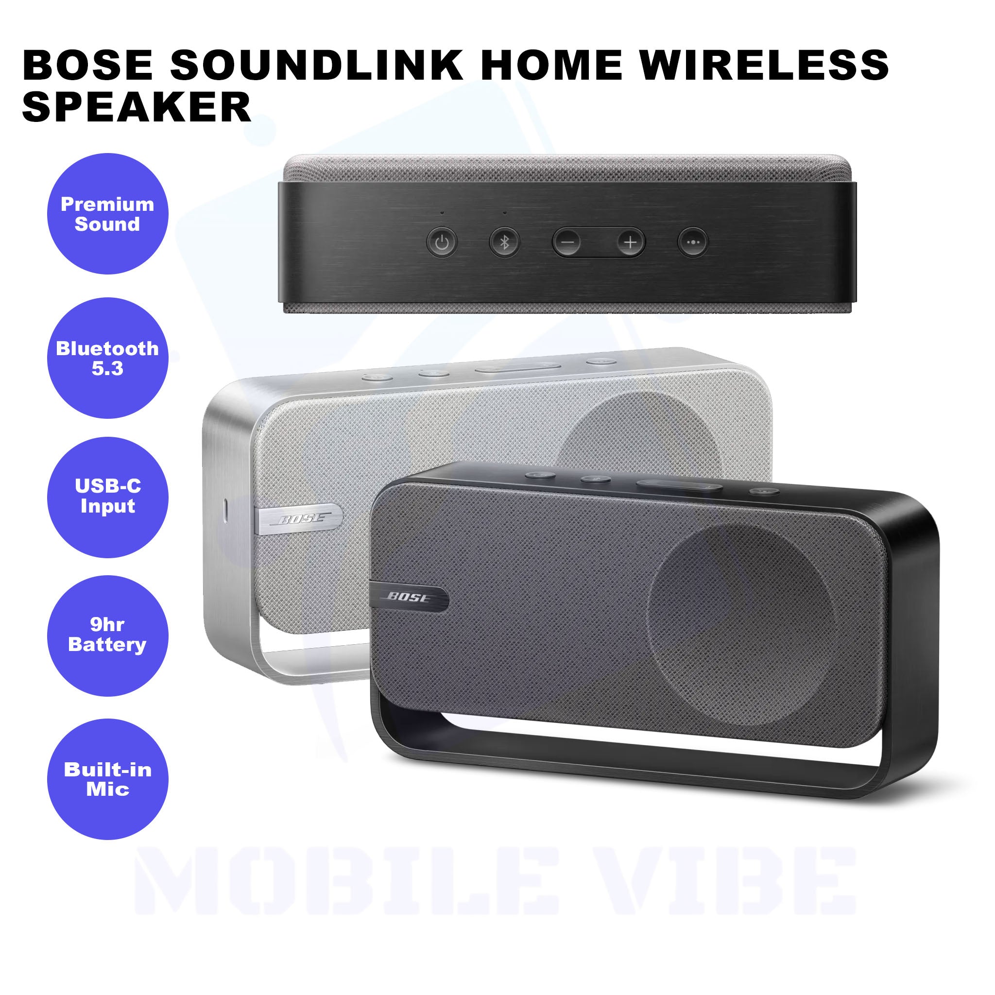 Bose SoundLink Home – Wireless Bluetooth Speaker Features