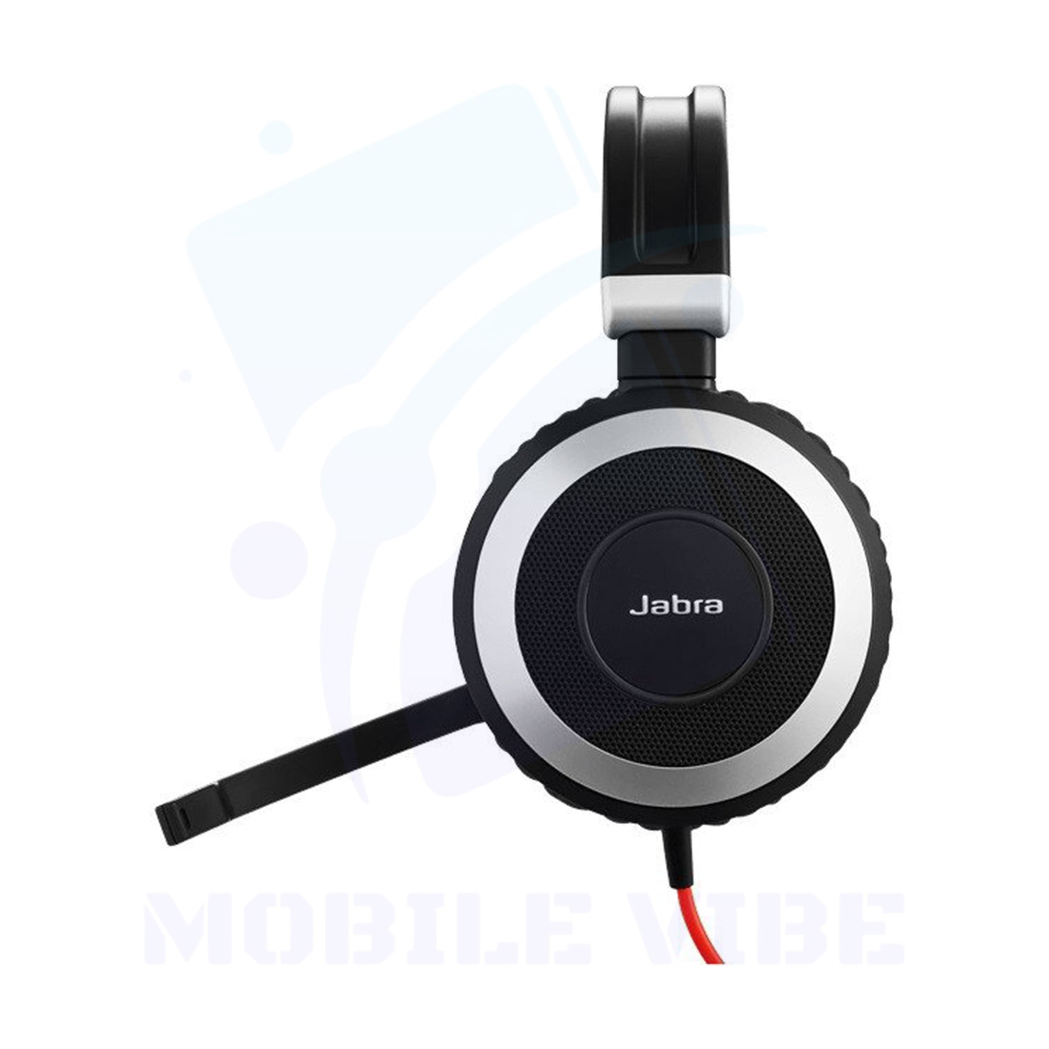 Buy Jabra Evolve 80 Stereo Over-Ear Headset Side view