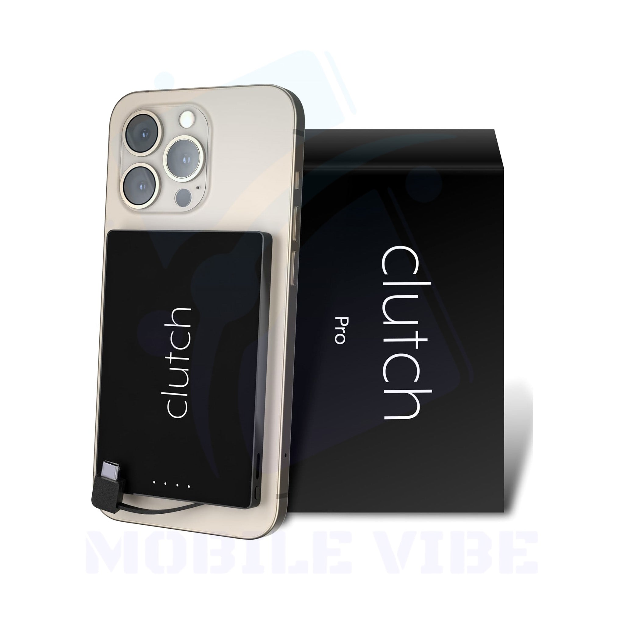 Clutch Pro 5,000 mAh Magnetic USB‑C Portable Charger