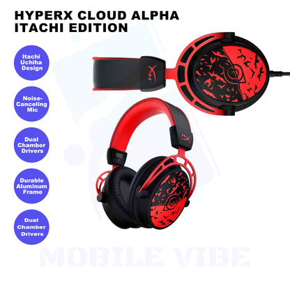 HyperX Cloud Alpha Itachi Edition features - Special Collection Gaming Headset