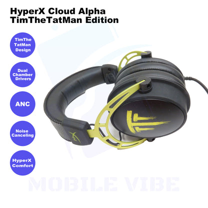 HyperX Cloud Alpha TimTheTatMan Edition - Pro Gaming Headset features