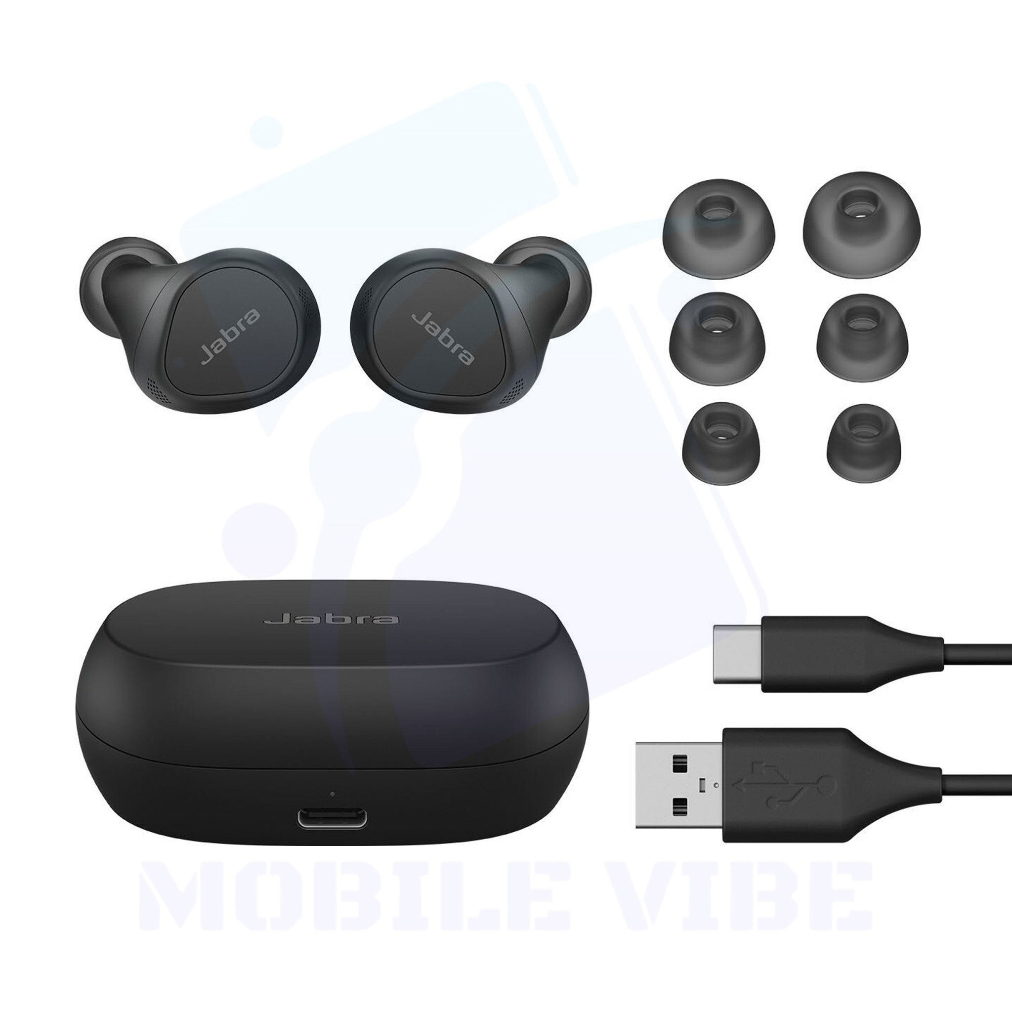 Jabra Elite 7 Pro True Wireless In-Ear Bluetooth Earbuds box items