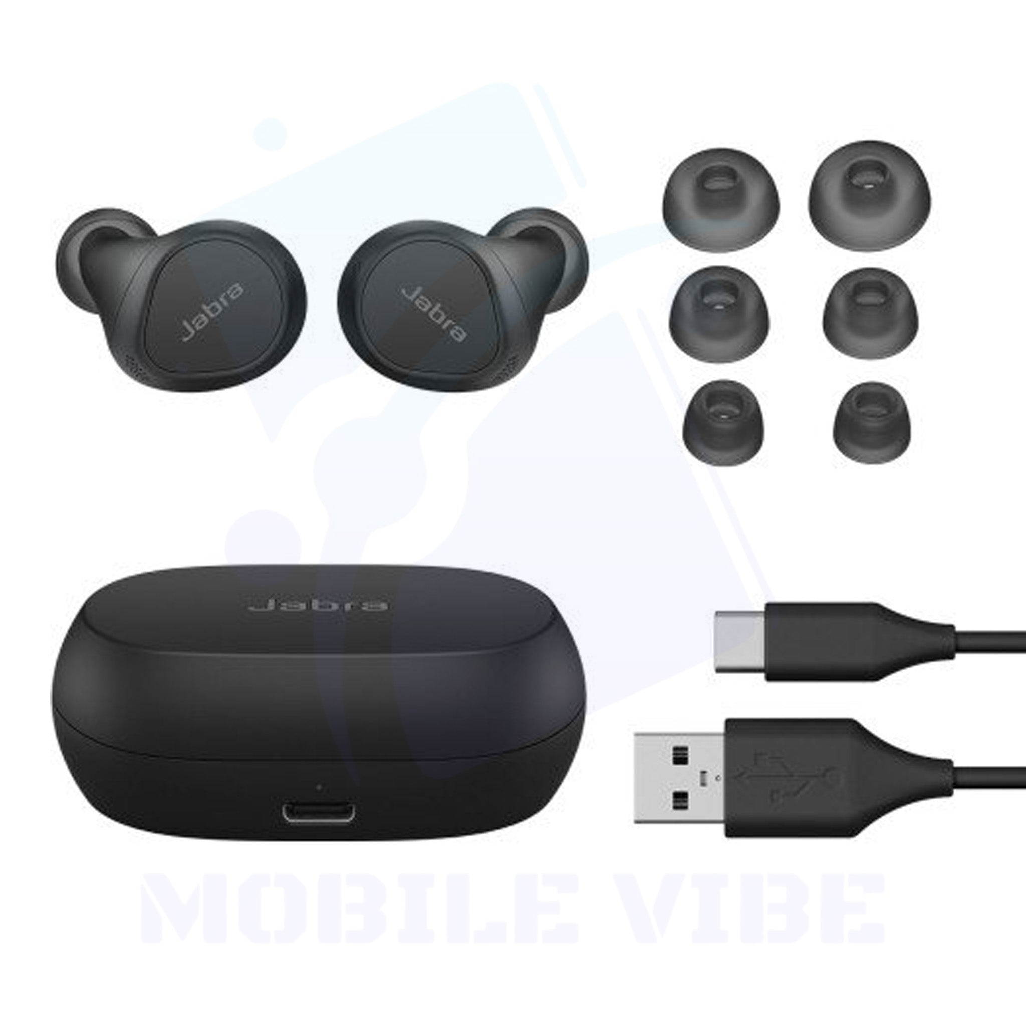 Jabra Elite 7 Pro In-Ear Buds box items