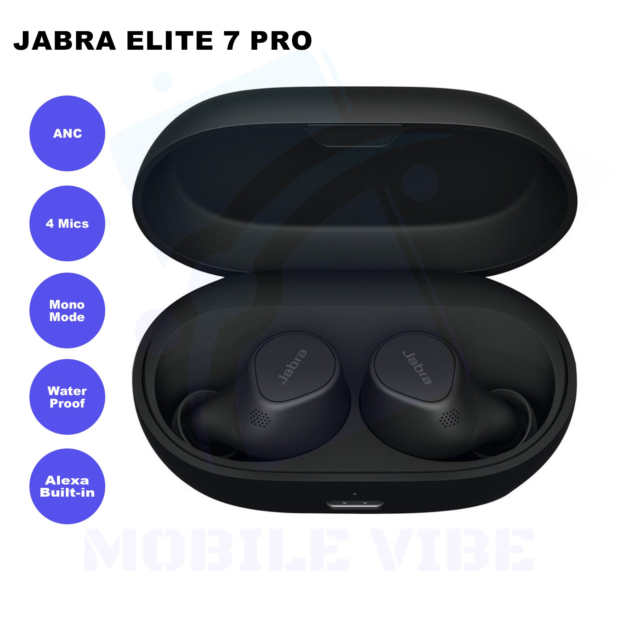 Jabra Elite 7 Pro True Wireless In-Ear Bluetooth Earbuds Features