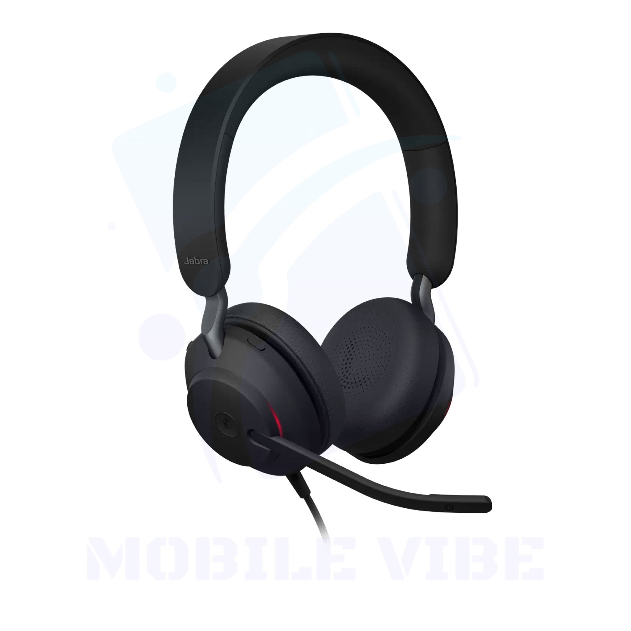 Jabra Evolve2 40 | Noise Cancelling Stereo Headphones | MS Certified