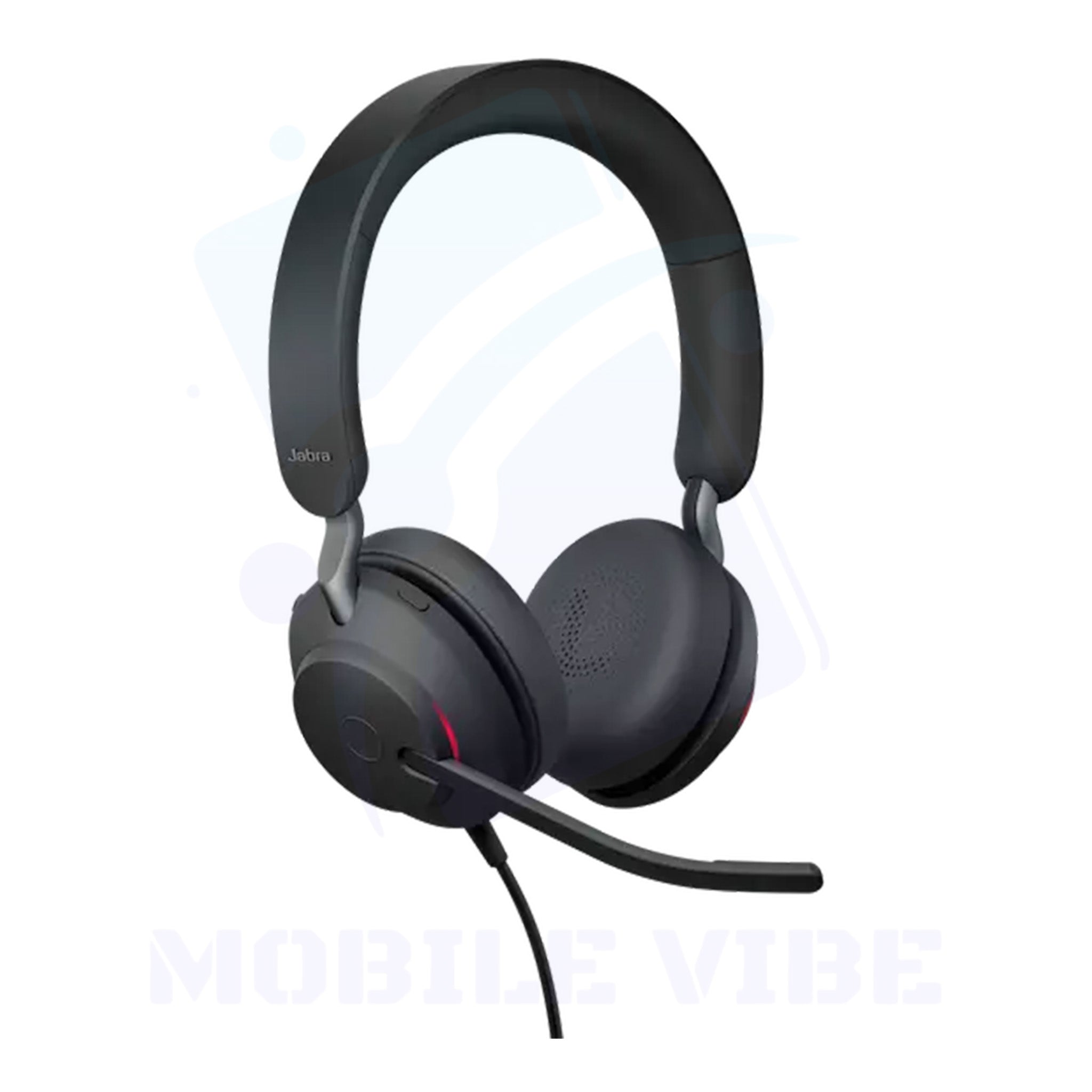Jabra Evolve 2 40 Microsoft Teams Certified Noise Cancelling Stereo Headphones