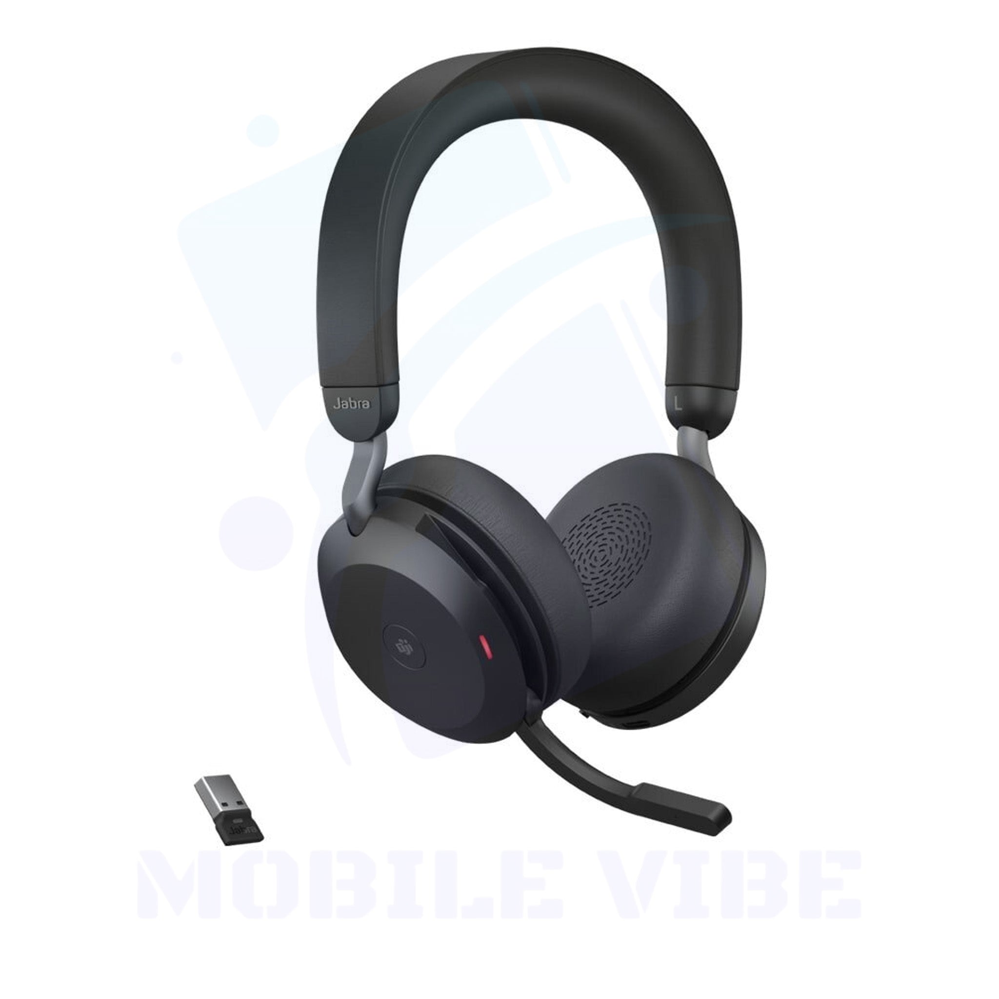 Jabra Evolve 2 75 Wireless PC Headset With Advanced Active Noise Cancellation