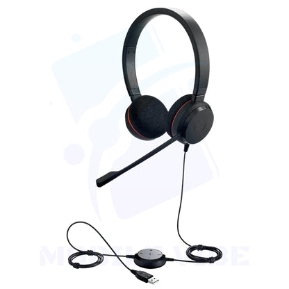 Jabra Evolve 20 Stereo Headset with USB wire