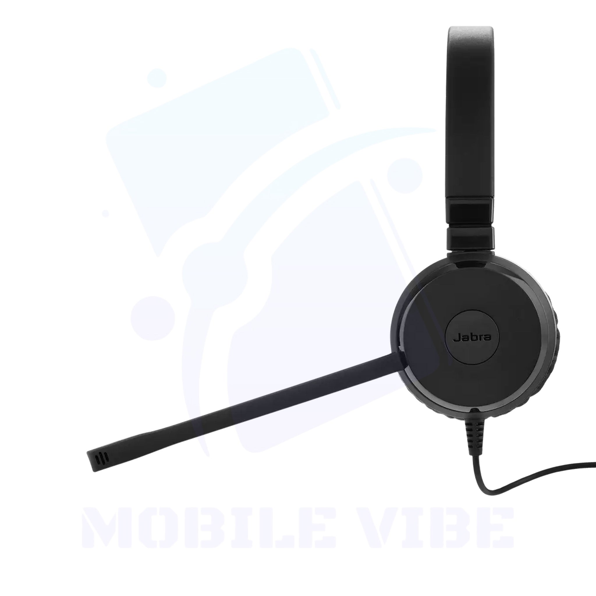 Jabra Evolve 30 II MS Certified USB-C Stereo Corded Headset side view