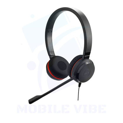 Jabra Evolve 30 Microsoft Certified Stereo Headset with Sound Isolation