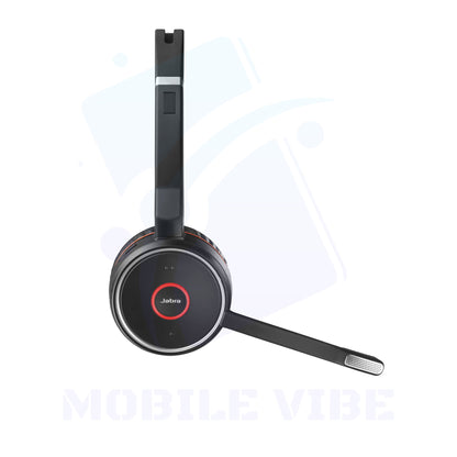 Jabra Evolve 75 MS Wireless On-Ear Headset Side View