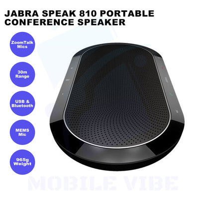 Jabra Speak 810 Portable Conference Speaker Features