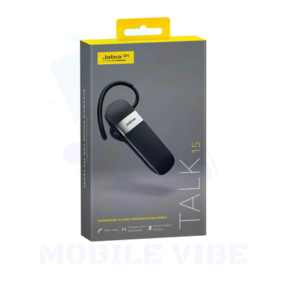 Jabra Talk 15 Mono In-Ear Headset with packaging