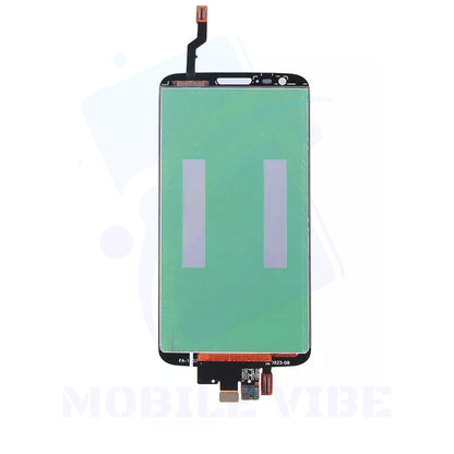 LG G2 D802 White LCD Display & Digitizer Assembly with Frame Back