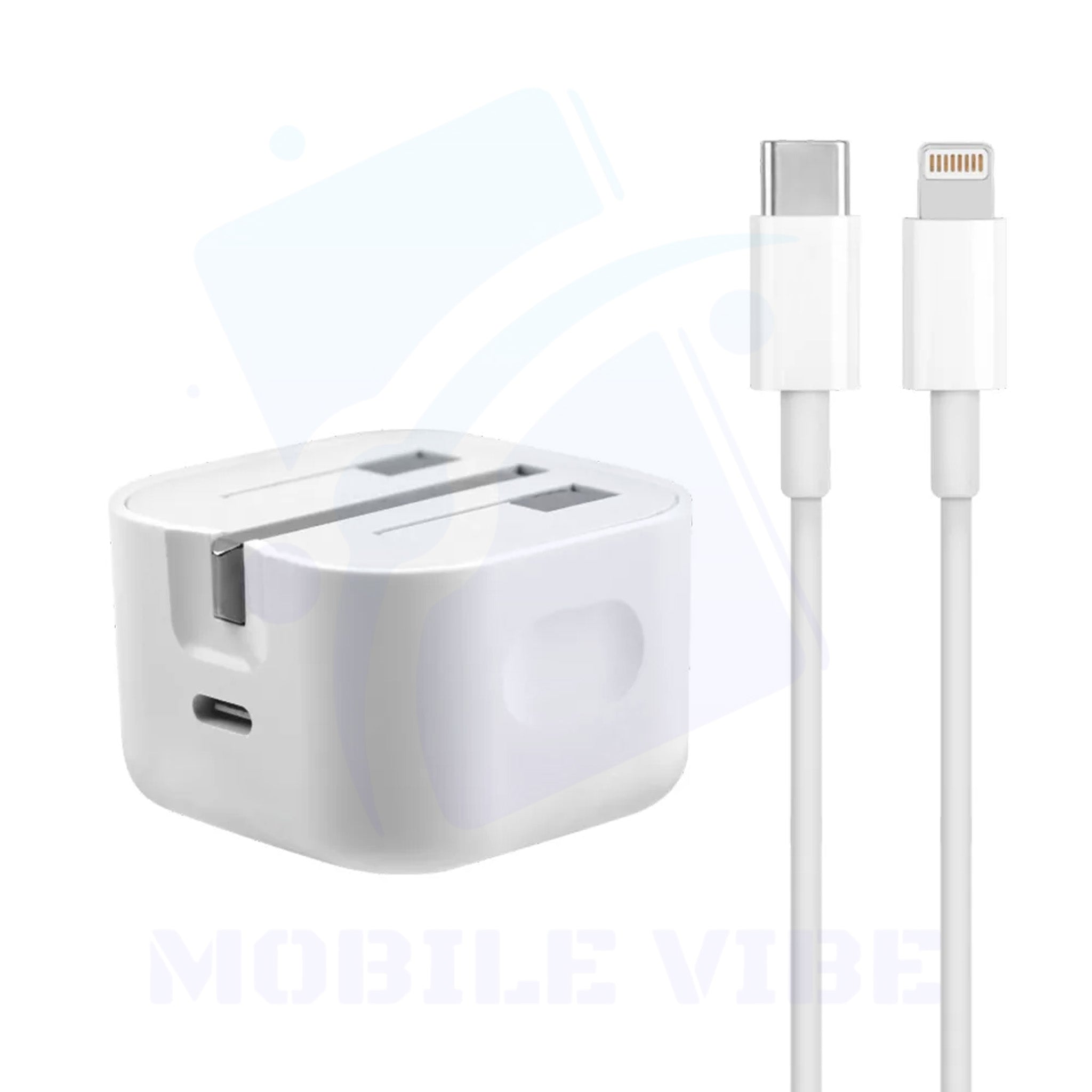 NCC 20W USB-C Charger with 1m Lightning Cable Combo