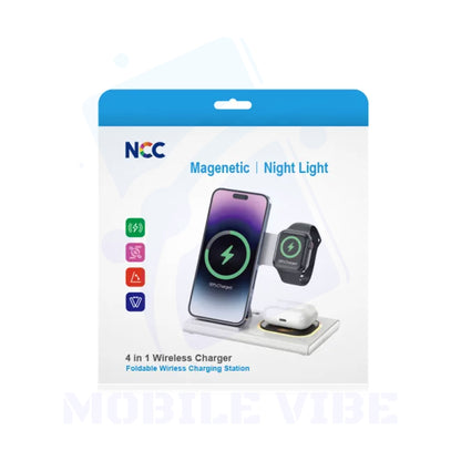 NCC 4-in-1 Wireless Charging Station Packed