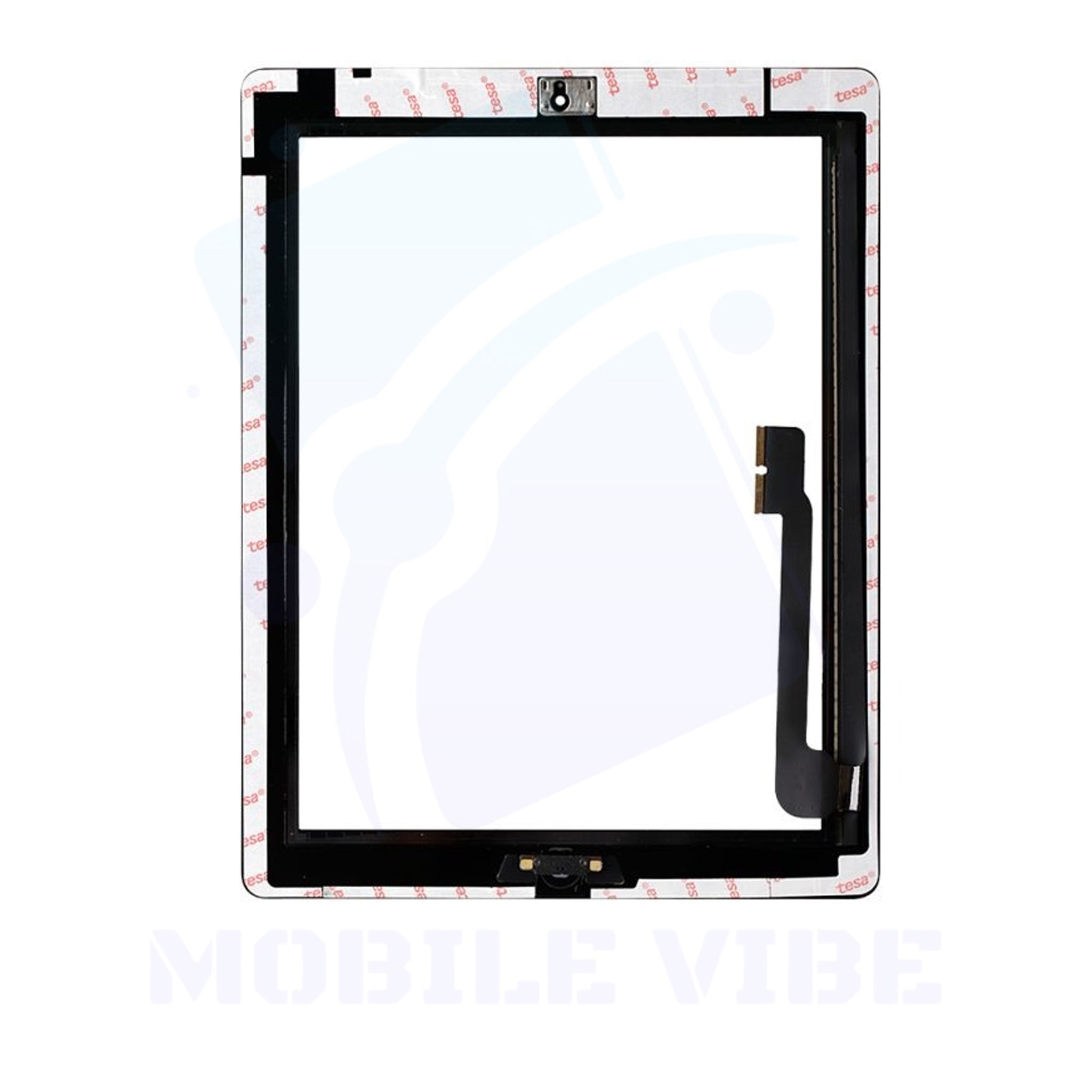 NCC 9.7 Inches Advanced Touch Digitizer Assembly for iPad 4 Back