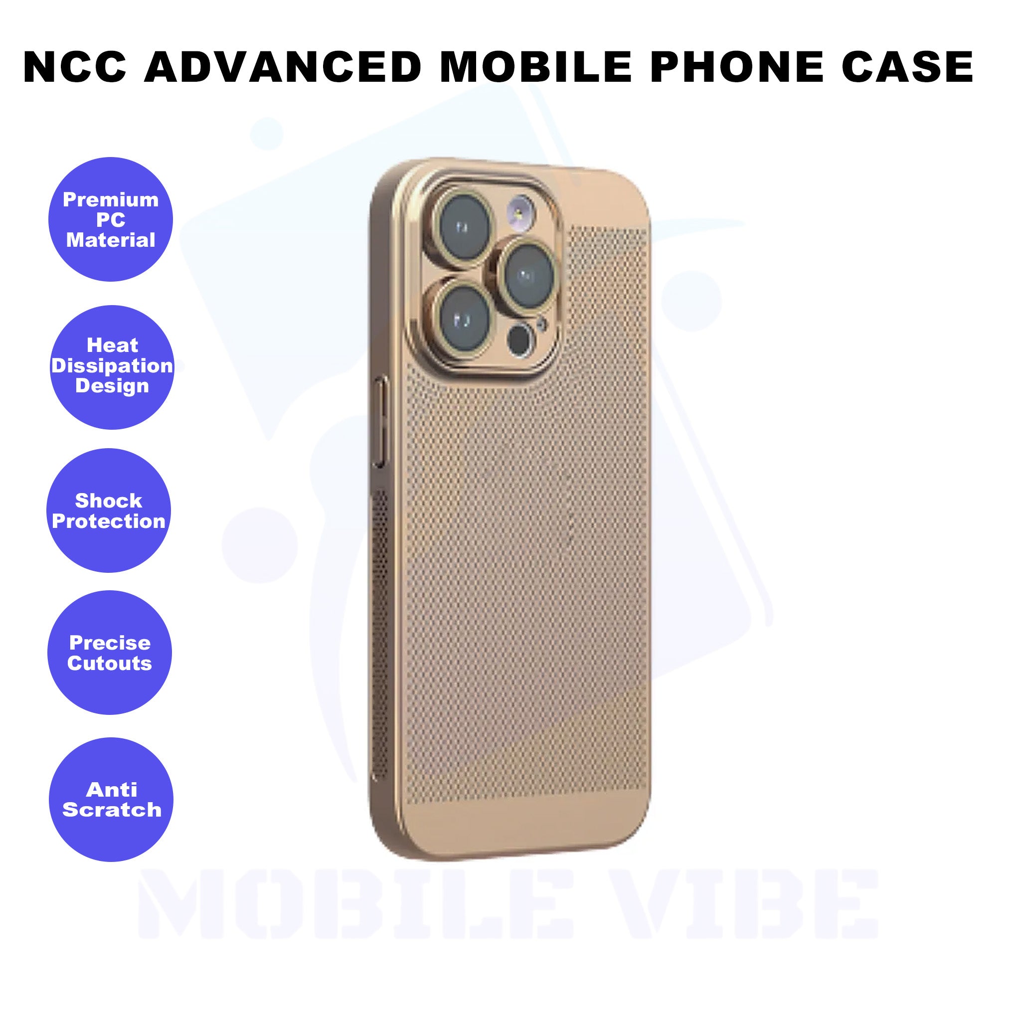 NCC Advanced Mobile Phone Case Features
