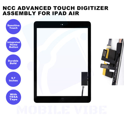 NCC Advanced Touch Digitizer Assembly for iPad Air Features